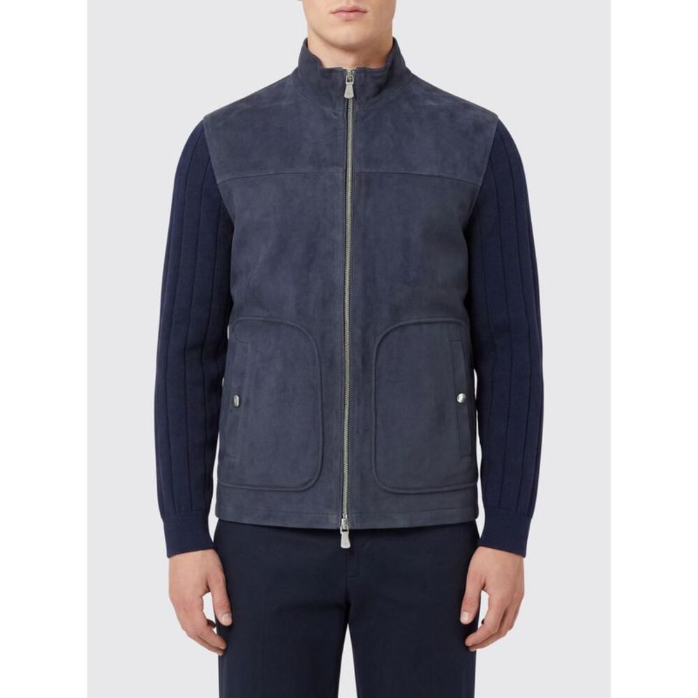 Eleventy Jacket Men Blue